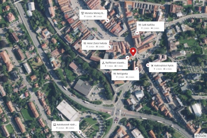 Pronájem, Obchod a služby, Litomyšl