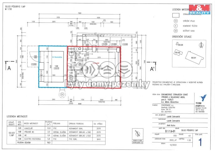Pronájem, Kancelářský prostor, Město Albrechtice
