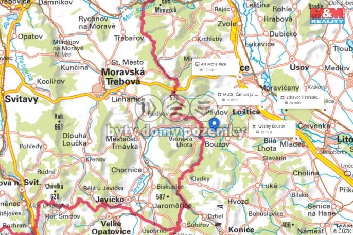 Prodej, Rodinný dům, Bouzov