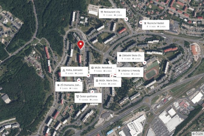 Prodej, Byt 2+1, Chomutov