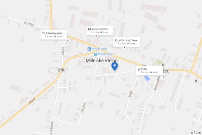 Pronájem, Byt 3+kk, Mělnické Vtelno