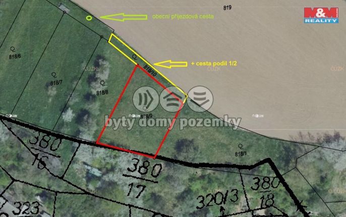 Prodej, Ovocný sad, Žleby