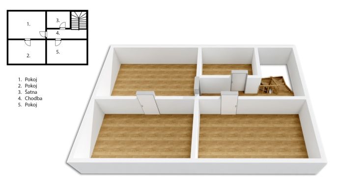 Prodej, Rodinný dům, Popovice