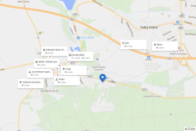 Prodej, Pozemek k bydlení, Družec