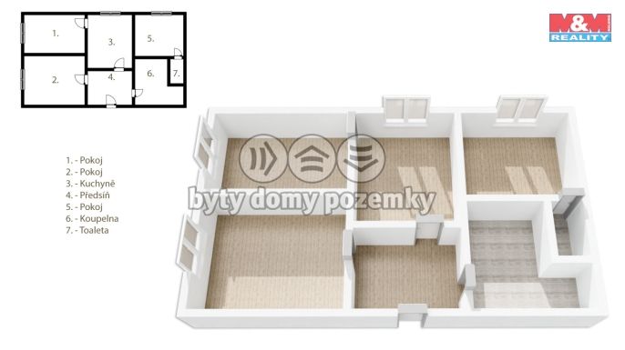 Prodej, Chalupa, Čestice