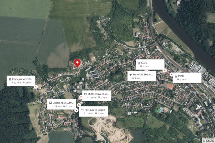 Prodej, Chata, Libčice nad Vltavou