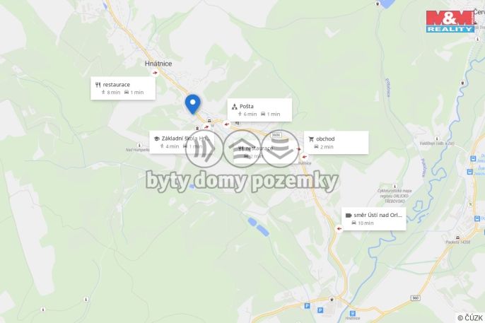 Prodej, Pozemek k bydlení, Hnátnice