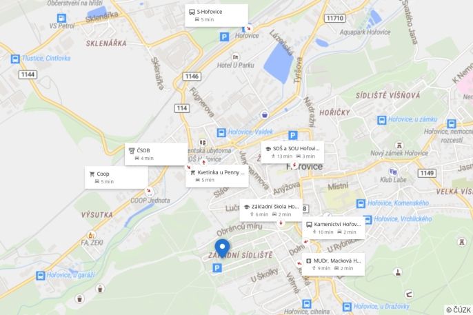 Pronájem, Byt 2+1, Hořovice