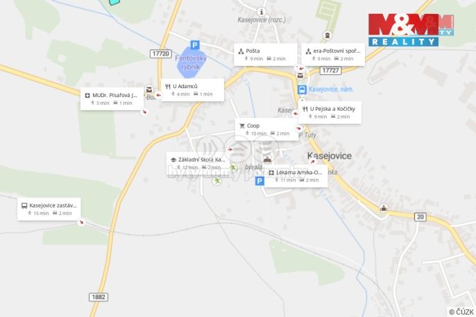 Prodej, Pozemek k bydlení, Kasejovice