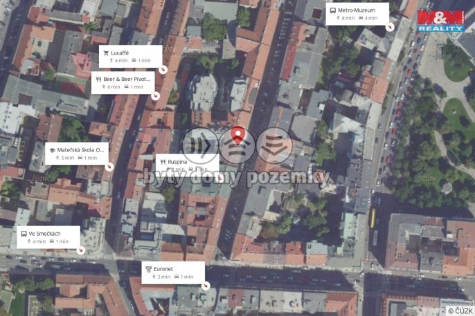 Pronájem, Kancelářský prostor, Praha