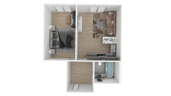 Prodej, Byt 2+kk, Praha