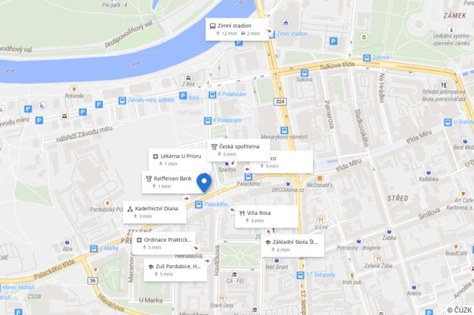 Pronájem, Byt 5+kk, Pardubice