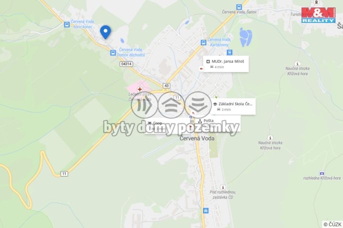 Prodej, Rodinný dům, Červená Voda