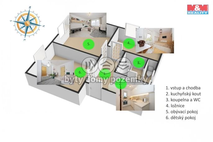 Prodej, Byt 3+kk, Žďár nad Sázavou