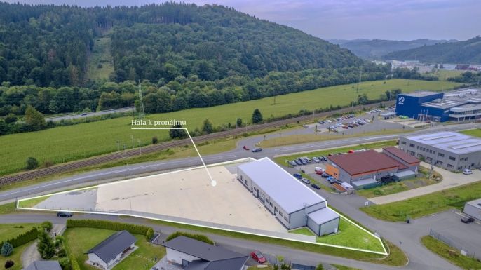 Pronájem, Výrobní objekt, Vsetín