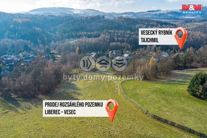 Prodej, Pozemek k bydlení, Liberec