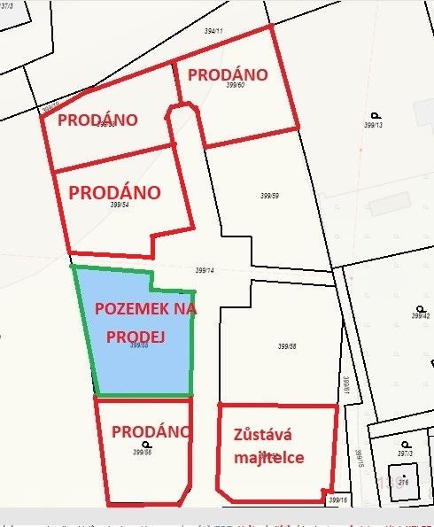 Prodej, Pozemek k bydlení, Račice