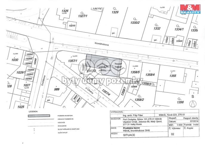 Prodej, Obchodní objekt, Mělník