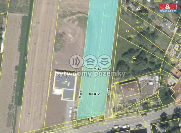 Prodej, Pozemek k bydlení, Určice