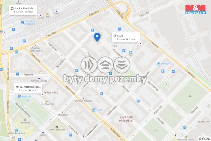 Prodej, Byt 1+kk, Plzeň