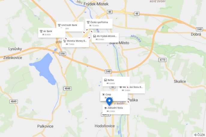 Pronájem, Sklad, Baška