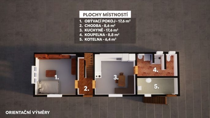 Prodej, Rodinný dům, Bechlín
