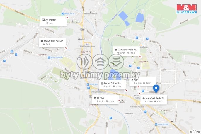 Prodej, Rodinný dům, Mimoň