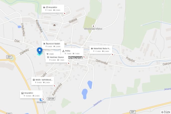 Prodej, Pozemek k bydlení, Hroznětín