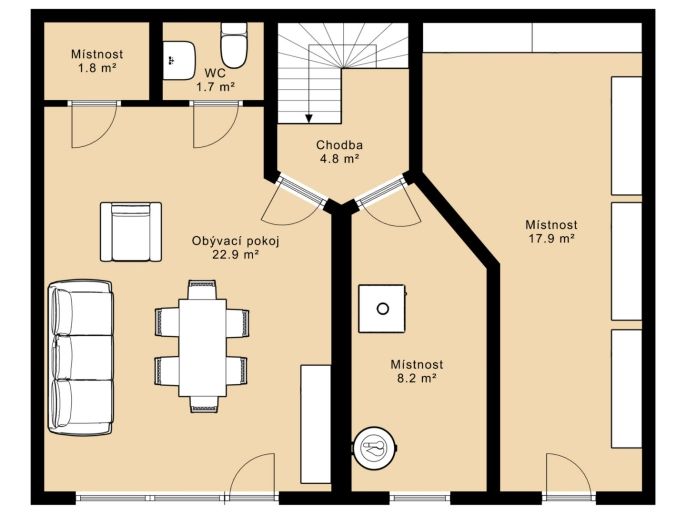 Prodej, Rodinný dům, Lipno nad Vltavou