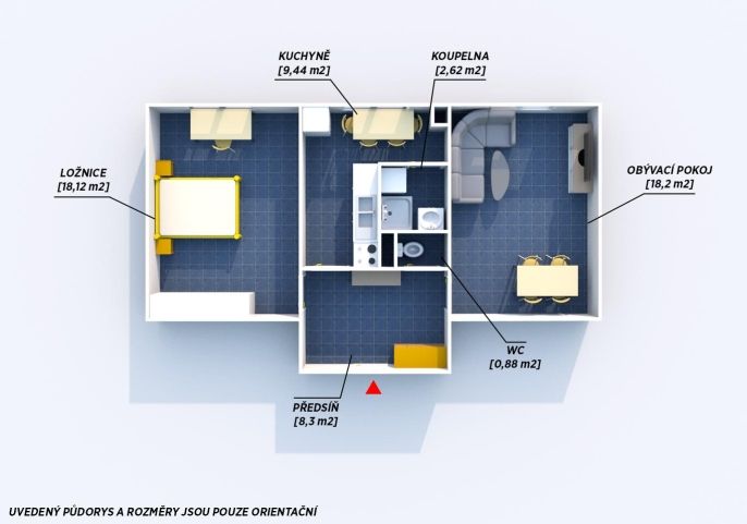 Prodej, Byt 2+1, Plzeň