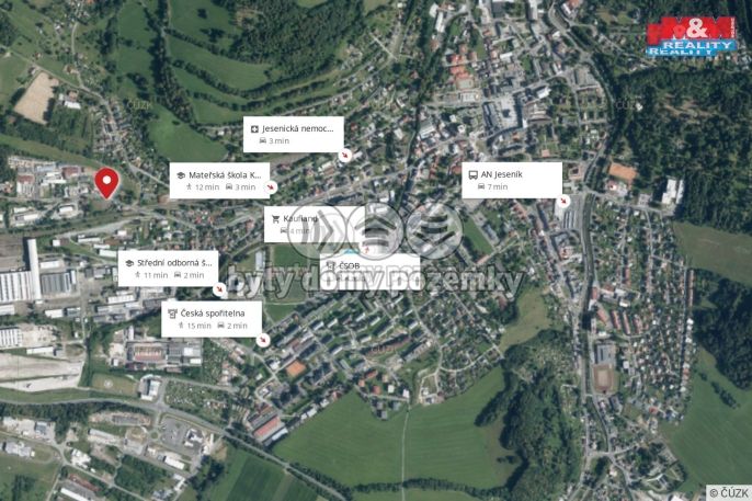 Prodej, Obchod a služby, Jeseník