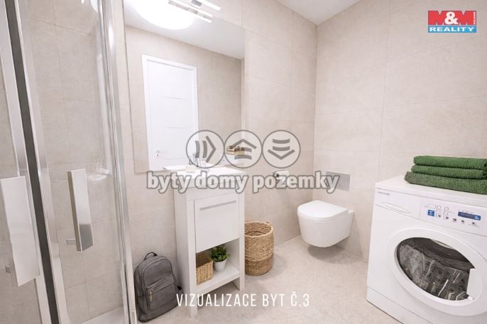 Prodej, Byt 2+kk, Žleby