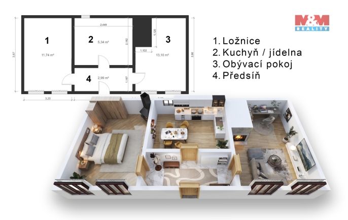 Prodej, Rodinný dům, Netolice