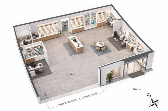 Pronájem, Obchod a služby, Benešov