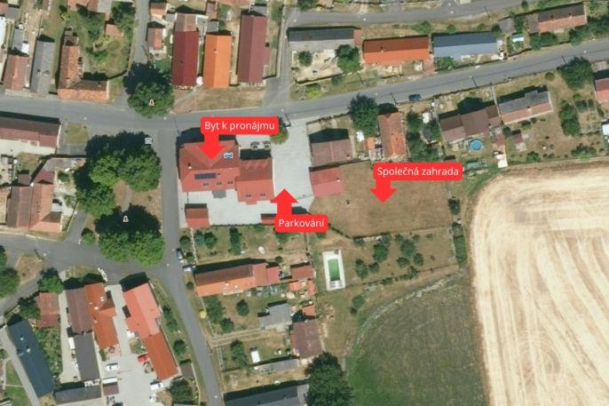 Pronájem, Byt 1+kk, Čermná