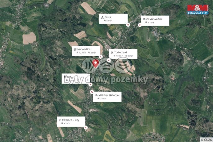Prodej, Pozemek k bydlení, Horní Habartice