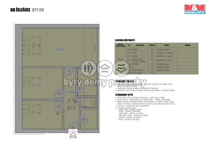 Prodej, Byt 3+kk, Želešice