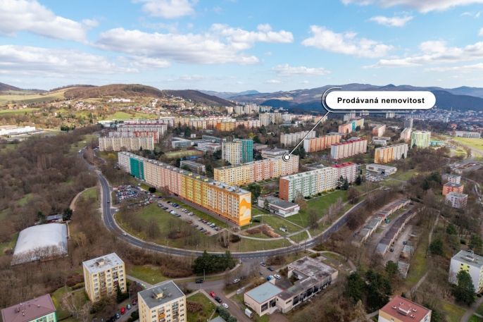 Prodej, Byt 1+kk, Ústí nad Labem