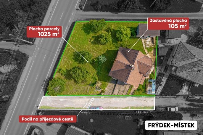 Prodej, Rodinný dům, Frýdek-Místek