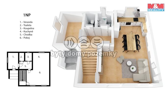 Prodej, Rodinný dům, Rybitví