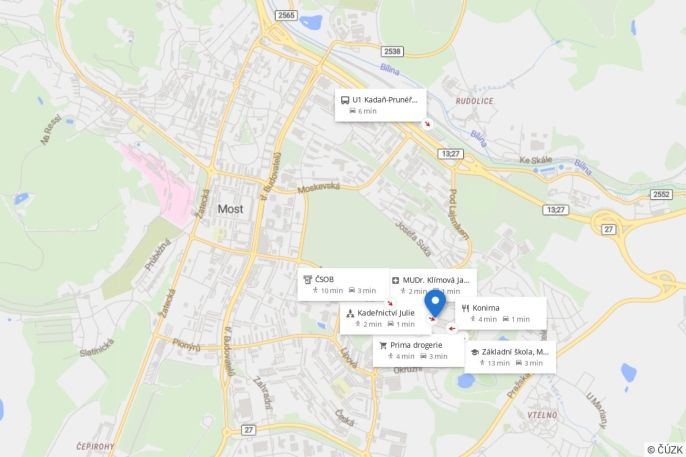 Prodej, Byt 4+1, Most