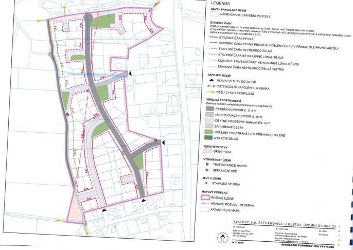 Prodej, Pozemek k bydlení, Klatovy