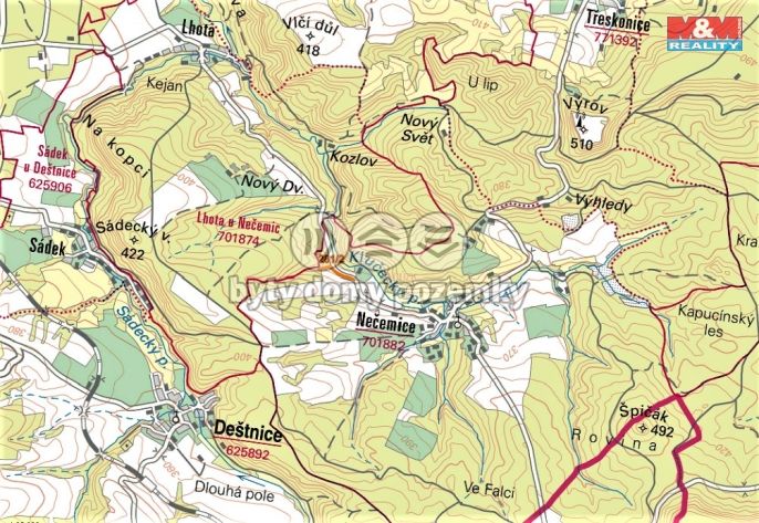 Prodej, Les, Tuchořice