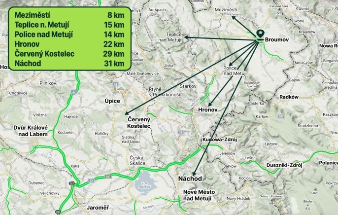 Prodej, Byt 2+1, Broumov