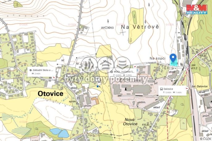 Prodej, Pozemek k bydlení, Otovice