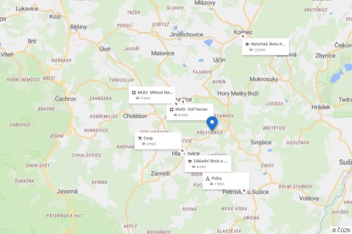 Prodej, Pozemek k bydlení, Hlavňovice