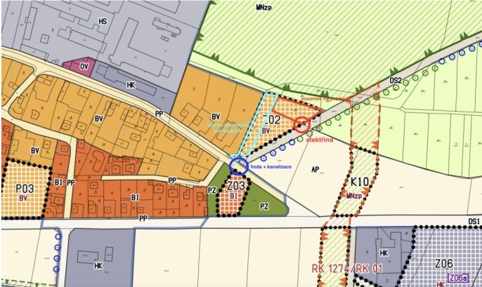 Prodej, Pozemek k bydlení, Kratonohy