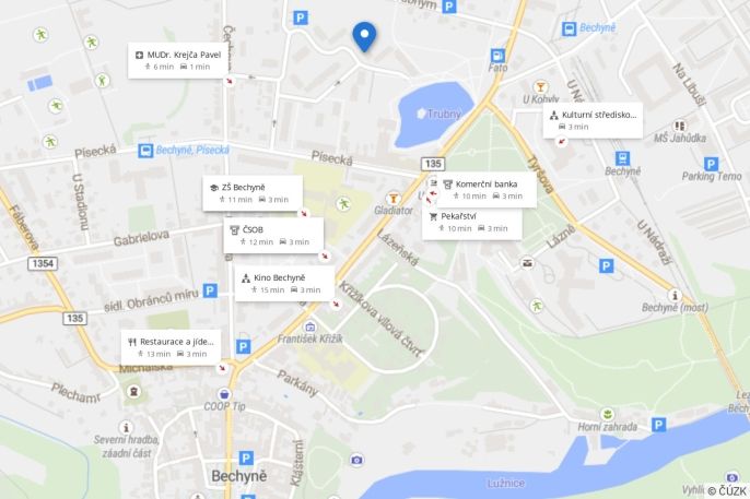 Prodej, Byt 2+kk, Bechyně