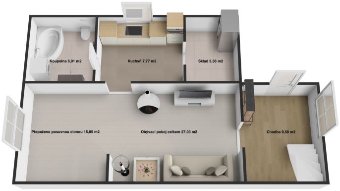 Prodej, Rodinný dům, Jeneč