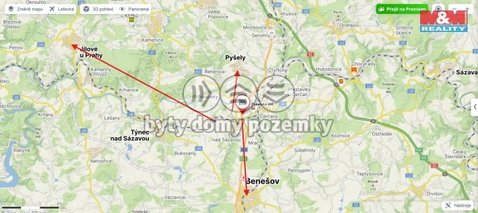 Pronájem, Sklad, Poříčí nad Sázavou